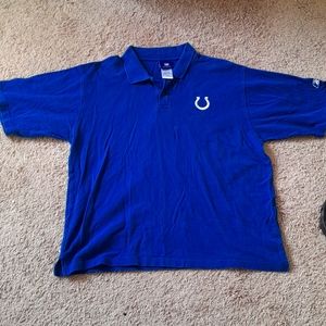 Indianapolis Colts collared short sleved shirt